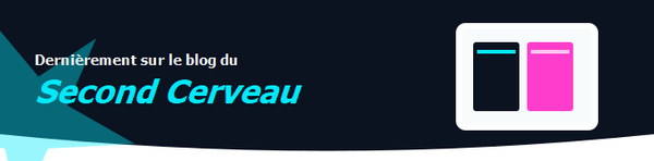 Dernièrement sur le blog du Second Cerveau
