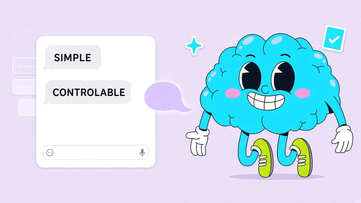 Interfaces plus simples. Votre voix, elle ?